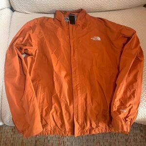 The North Face Men’s Orange Rain Coat (No Hood)